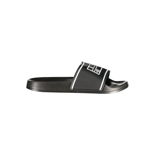 Norway 1963 Black Men's Pool Slide Sandals