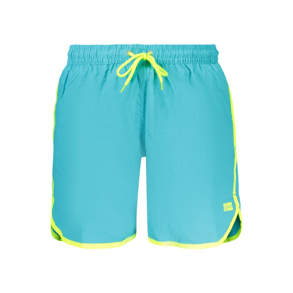 Norway 1963 Turquoise Blue Men's Swim Shorts