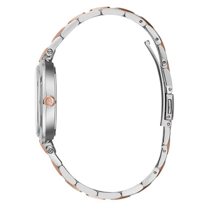 Furla Link Logo Women's Watch – All-Grey Steel Bracelet, 34mm