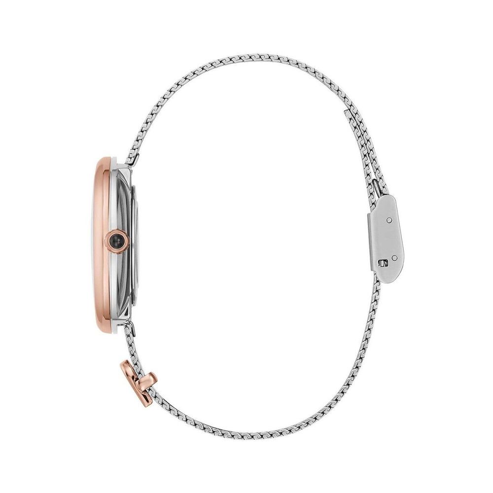 Furla Dress Women's Watch – Grey Steel Bracelet, Rose-Gold Case, 32mm