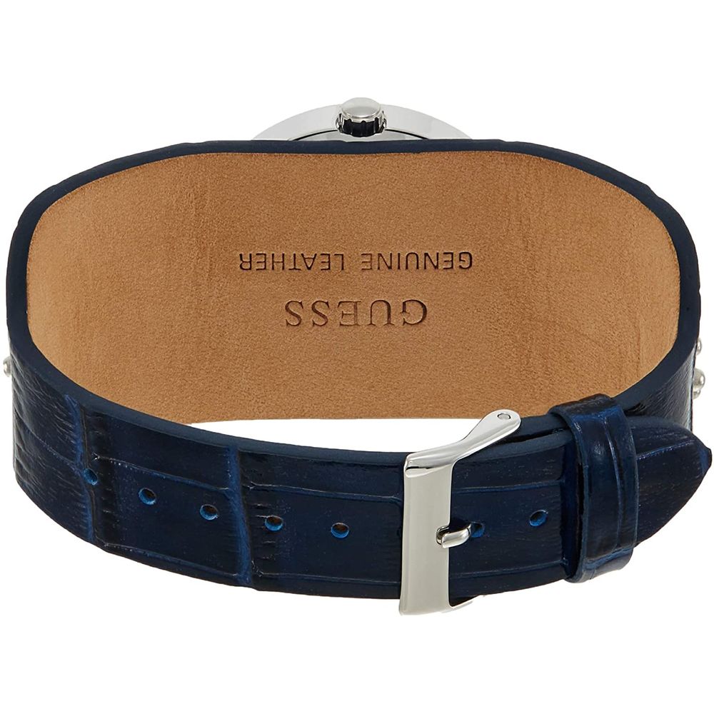 Guess Heartbreaker Women's Dress Watch – Blue Leather Strap