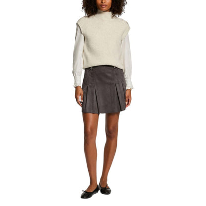 Morgan De Toi Beige Polyester Sleeveless Sweater - Model 252-MSARA