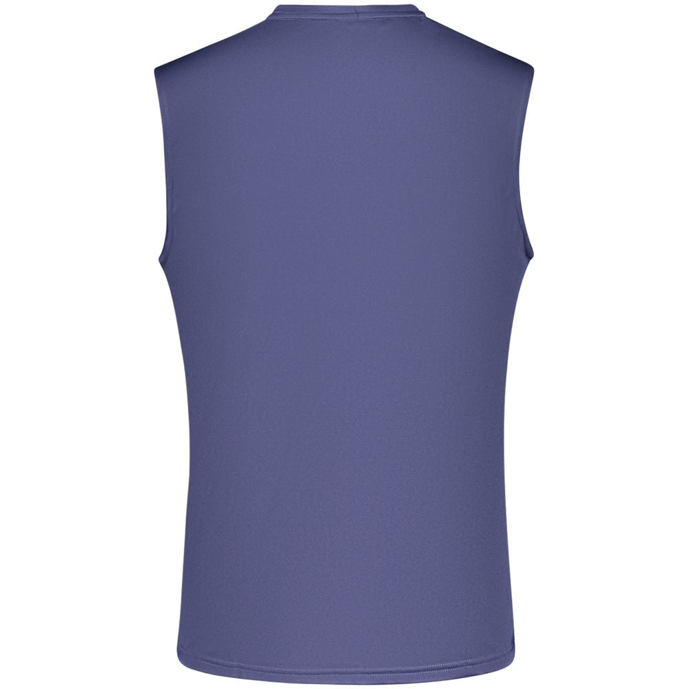 Nike Blue Polyester Men's Tank Top