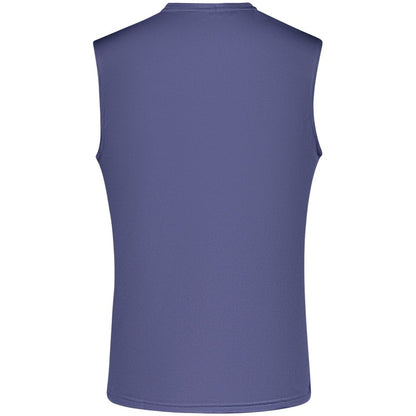 Nike Blue Polyester Men's Tank Top