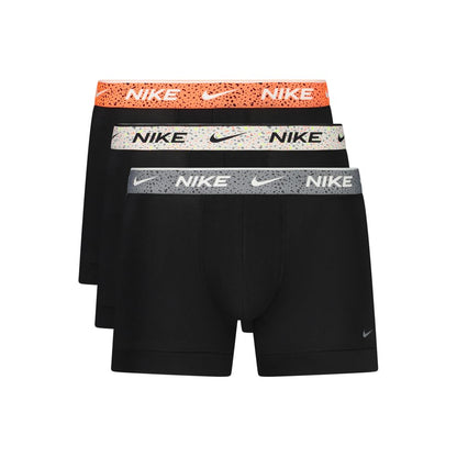 Nike Black Cotton Men's Boxer Shorts Tri-Pack