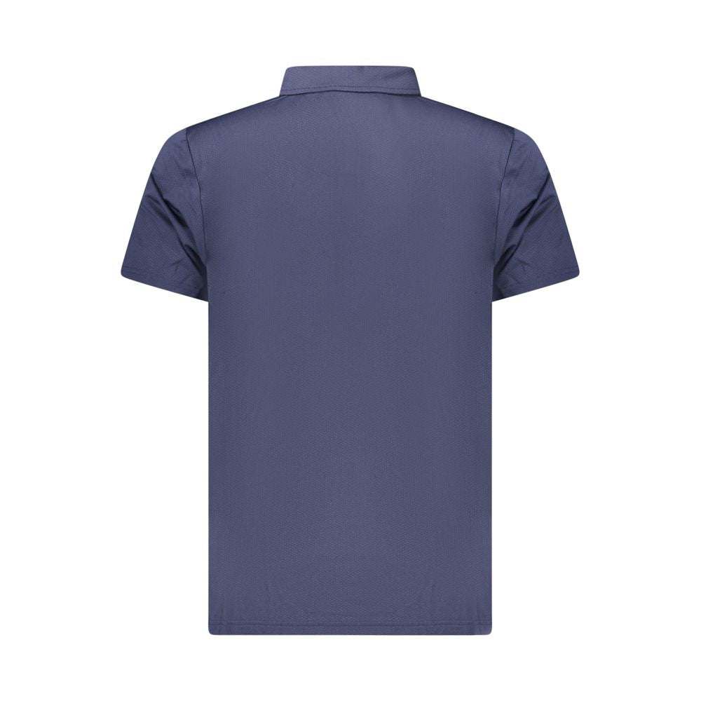 Lotto Blue Polyester Polo Shirt - Short-Sleeved