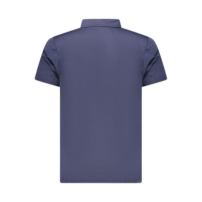 Lotto Blue Polyester Polo Shirt - Short-Sleeved
