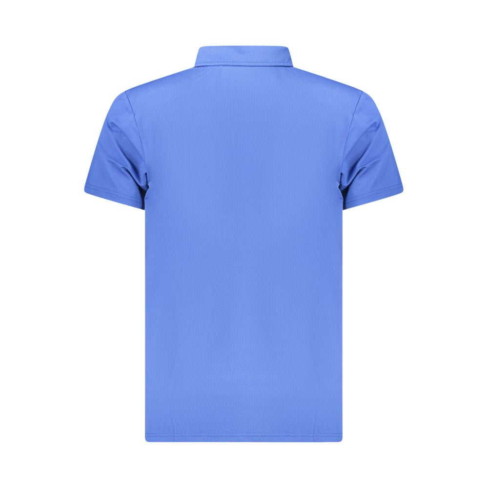 Lotto Blue Polyester Polo Shirt - Men’s Short-Sleeved