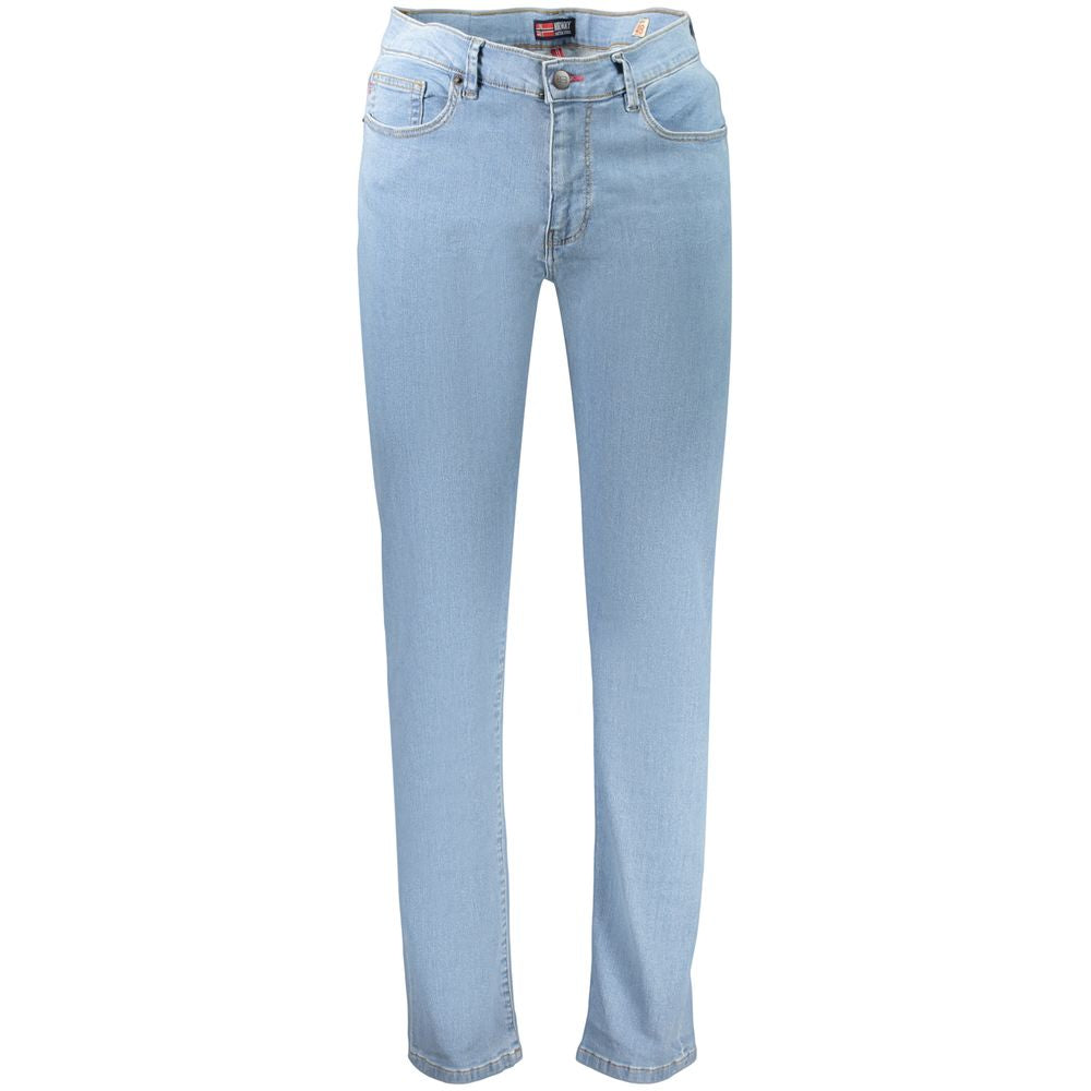 Norway 1963 Blue Regular Fit Cotton Denim Jeans