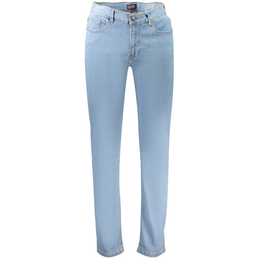 Norway 1963 Blue Regular Fit Cotton Denim Jeans