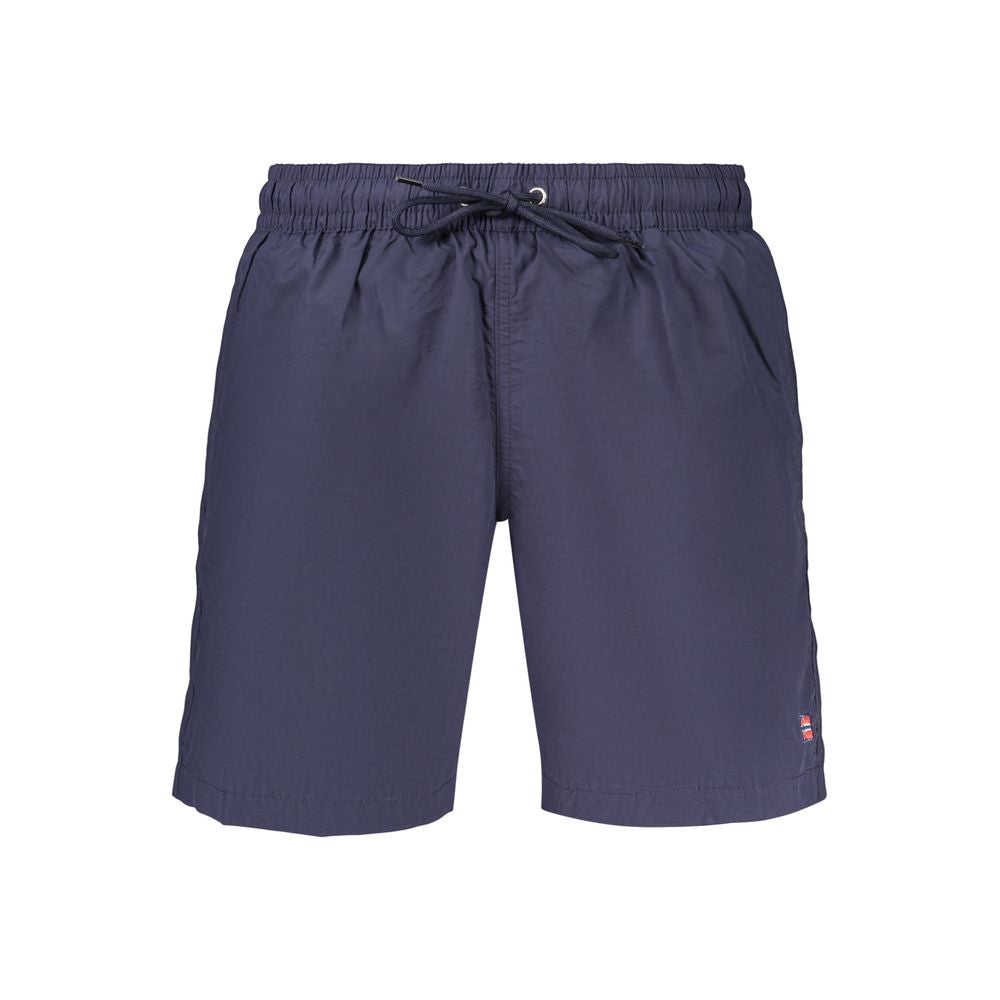Norway 1963 Quick-Drying Blue Swim Shorts