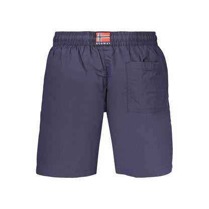 Norway 1963 Quick-Drying Blue Swim Shorts