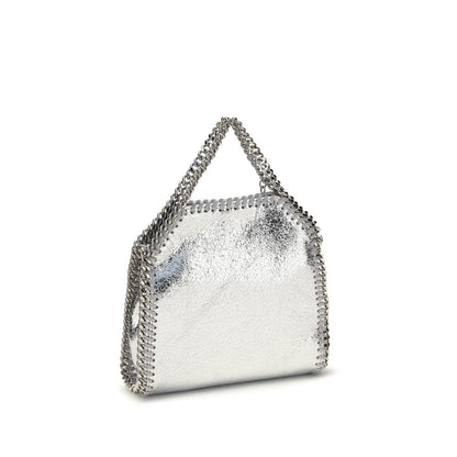 Stella McCartney Silver Polyester Shoulder Bag