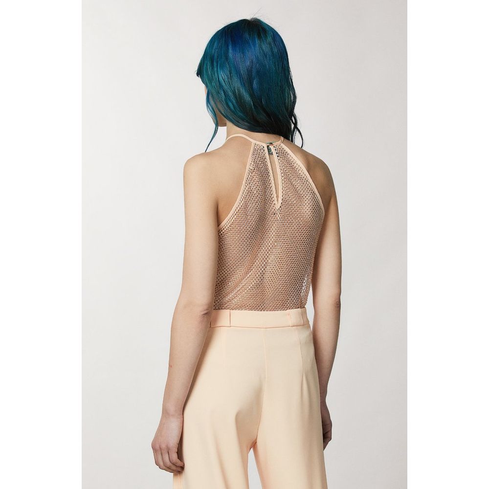 Patrizia Pepe Pink Polyester Tank Top