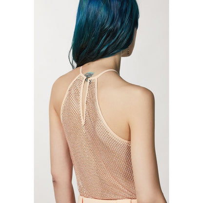 Patrizia Pepe Pink Polyester Tank Top