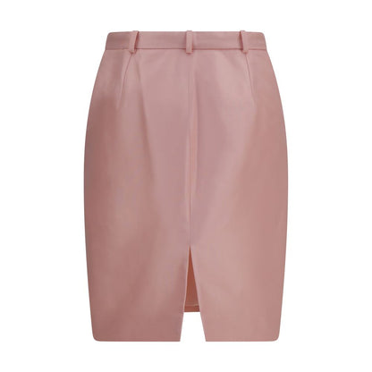 Gucci Pink Silk Faille Skirt