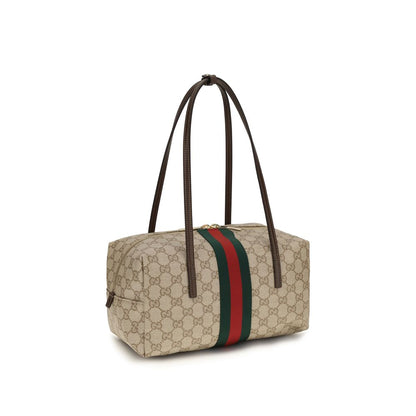 Gucci Beige Medium Boston Melrose Handbag