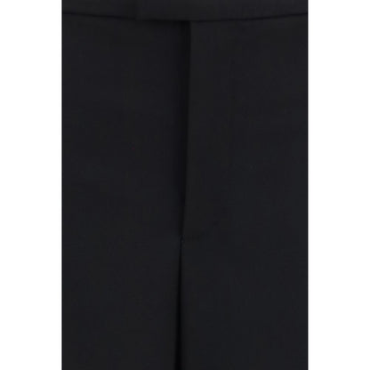 Gucci Black Lightweight Wool Pants