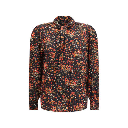 Gucci Multicolor Flora Print Silk Shirt