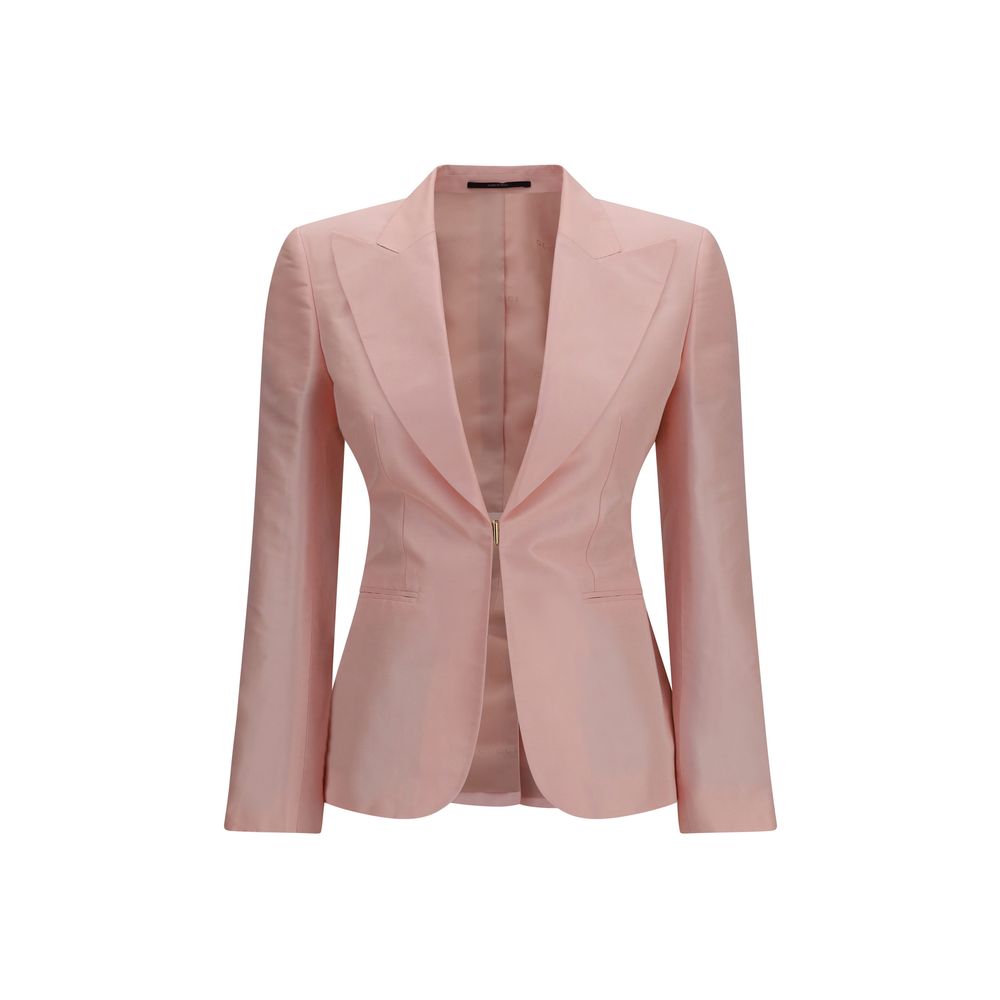 Gucci Tailored Silk Faille Jacket