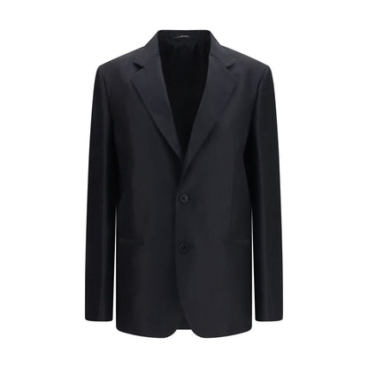 Gucci Black Silk Faille Jacket