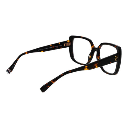 Tommy Hilfiger Women’s Optical Glasses – Brown Butterfly Frame, 53mm
