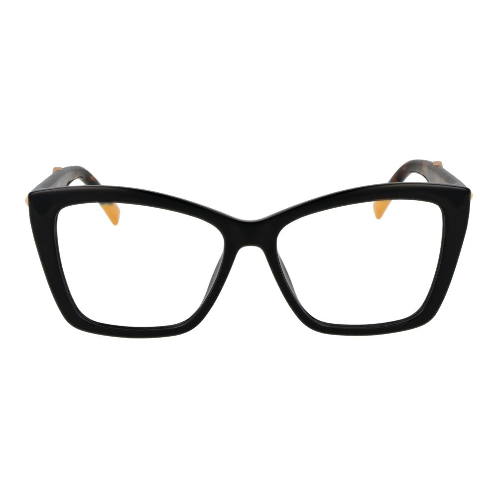 Missoni Women’s Sunglasses – Black Cat Eye Frame, Red Lenses