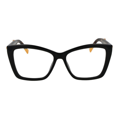 Missoni Women’s Sunglasses – Black Cat Eye Frame, Red Lenses