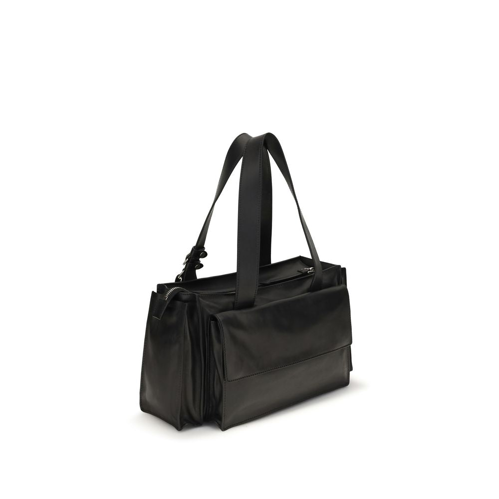 Miu Miu Brown Calf Leather Utilitaire Shoulder Bag