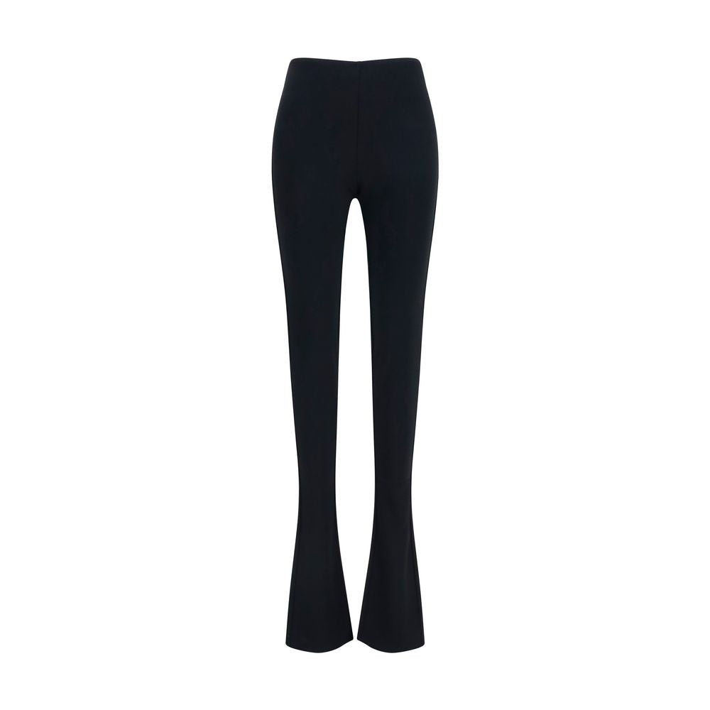 Gucci Black Jersey Crêpe Flared Pants