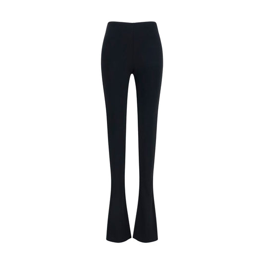 Gucci Black Jersey Crêpe Flared Pants