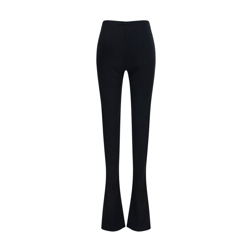 Gucci Black Jersey Crêpe Flared Pants