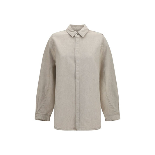 Jacquemus Amelo-de-Nîmes Beige Denim Shirt