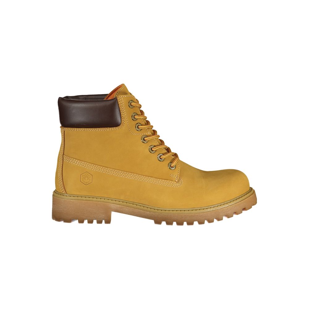 Lumberjack RIVER 2 Yellow Leather Ankle Boots
