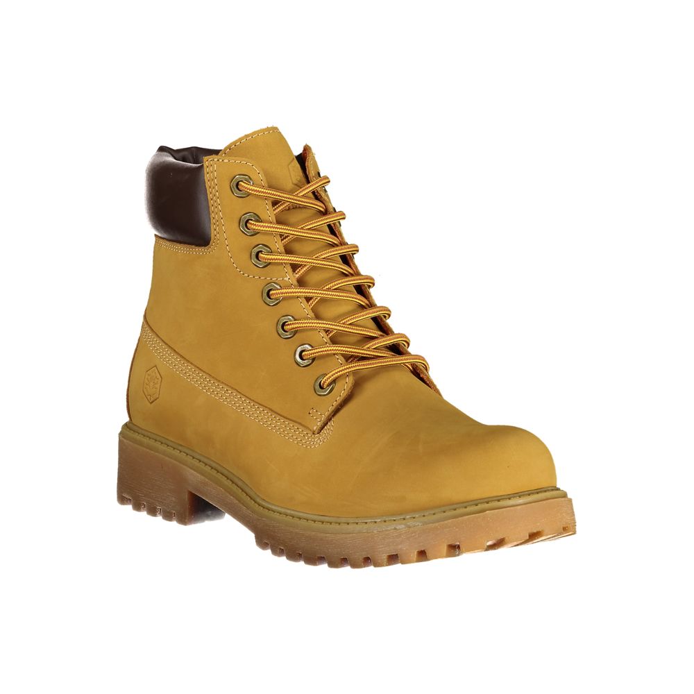 Lumberjack RIVER 2 Yellow Leather Ankle Boots