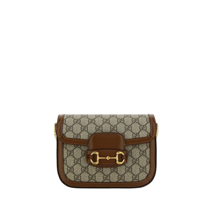 Gucci Brown 1955 Mini Horsebit Shoulder Bag
