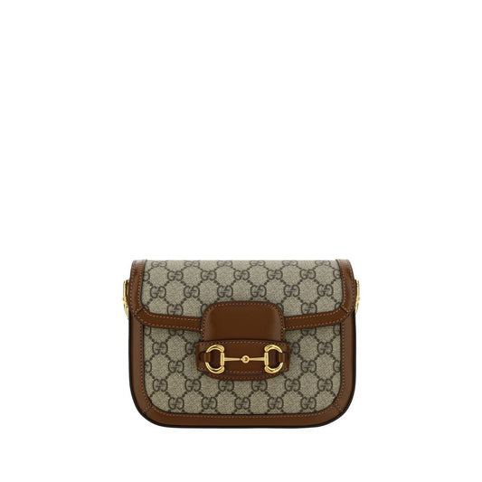 Gucci Brown 1955 Mini Horsebit Shoulder Bag