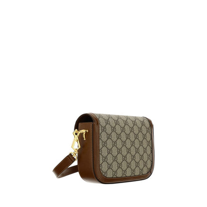 Gucci Brown 1955 Mini Horsebit Shoulder Bag