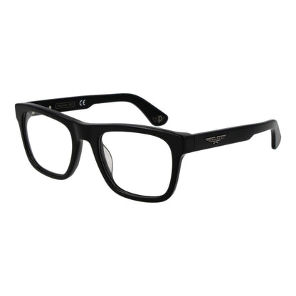 Police Men’s Optical Glasses – Black Square Frame, 52mm