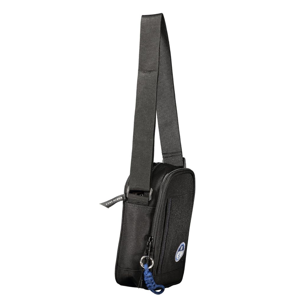 North Sails Black Crossbody Shoulder Bag