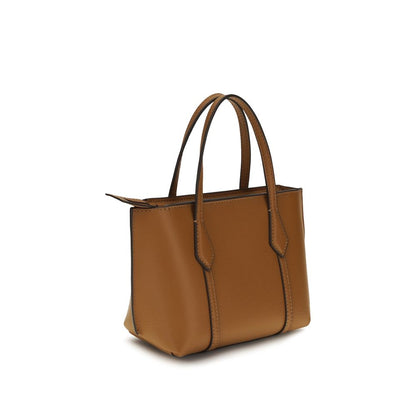 Tory Burch Brown Calf Leather Bos Taurus Shoulder Bag - Mini Perry Tote Bag