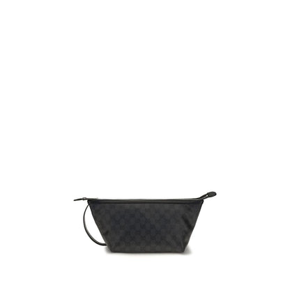 Gucci Black GG Canvas Essence Small Toiletry Bag