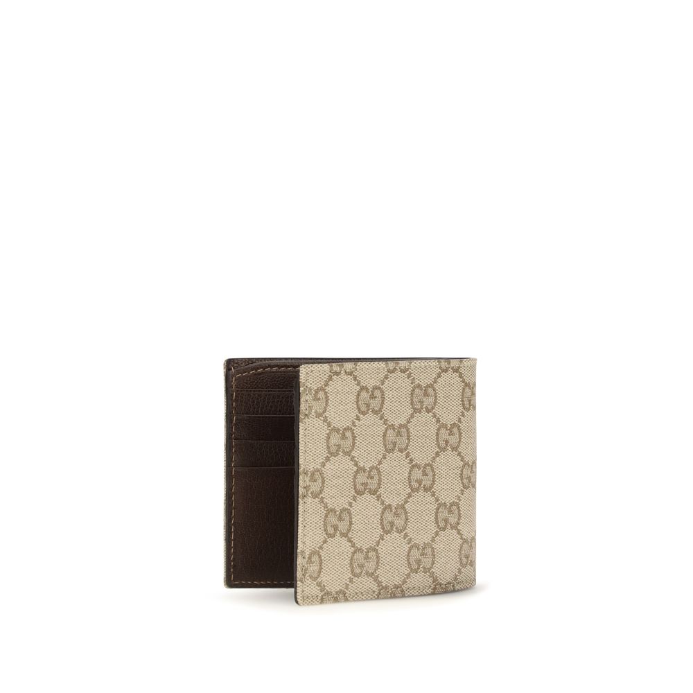Gucci Beige Essence Classic bi-fold Wallet