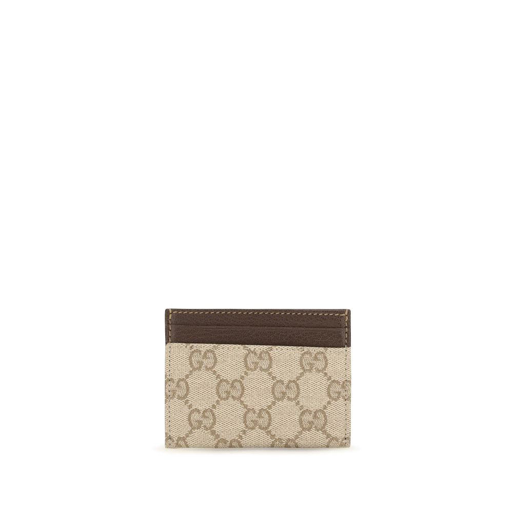 Gucci Beige Essence Classic Card Holder
