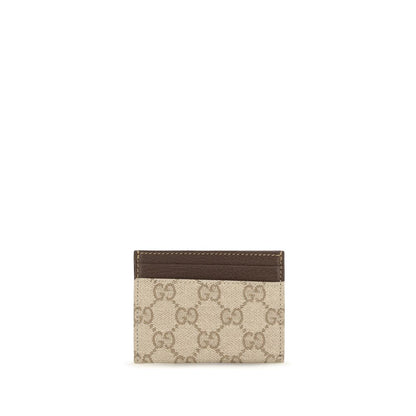 Gucci Beige Essence Classic Card Holder