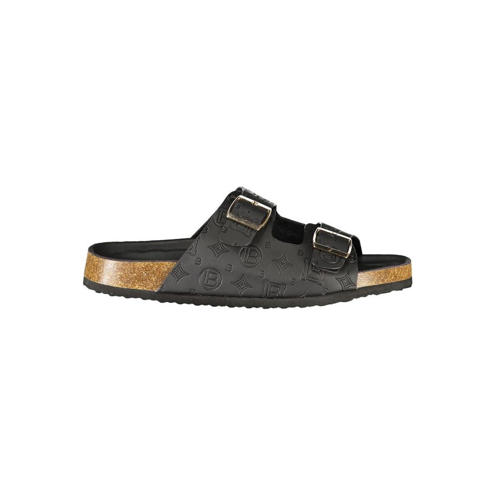Laura Biagiotti Nero Polyurethane Women's Sandal