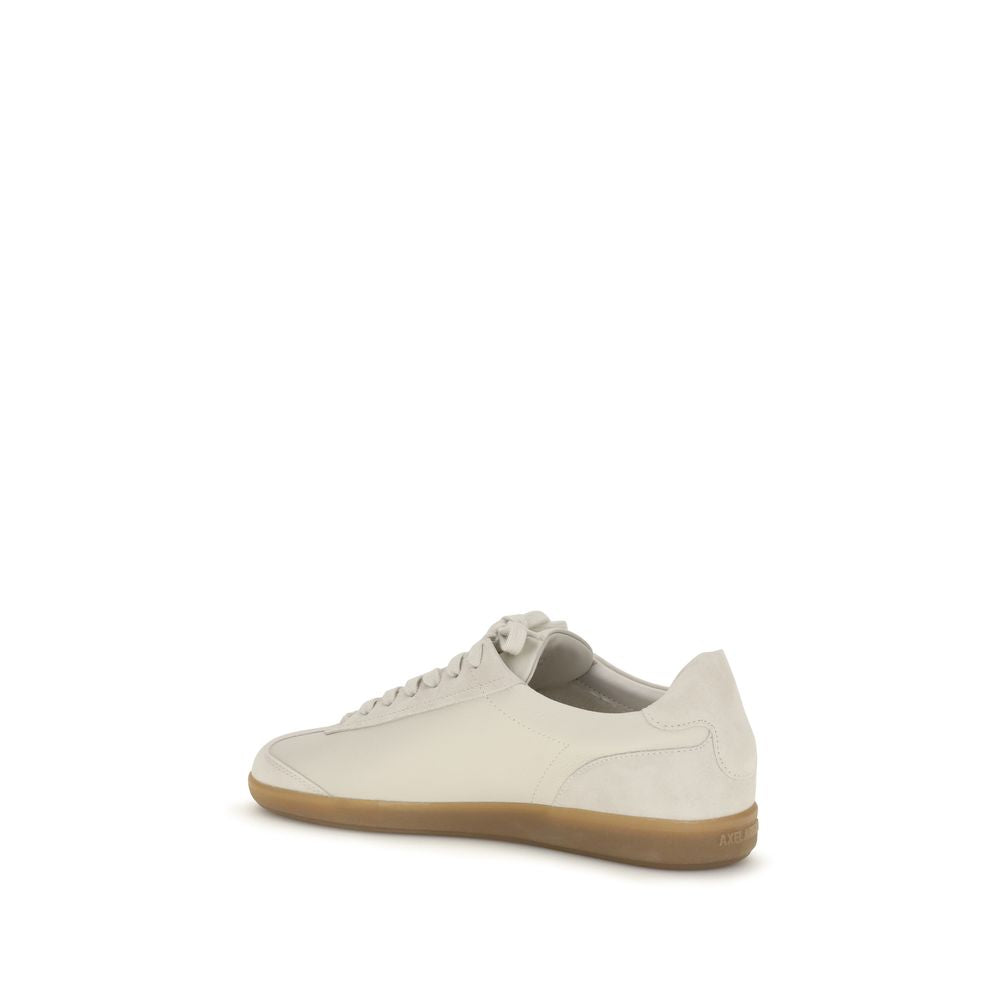 Axel Arigato Zane Beige Calf Leather Low Top Sneakers