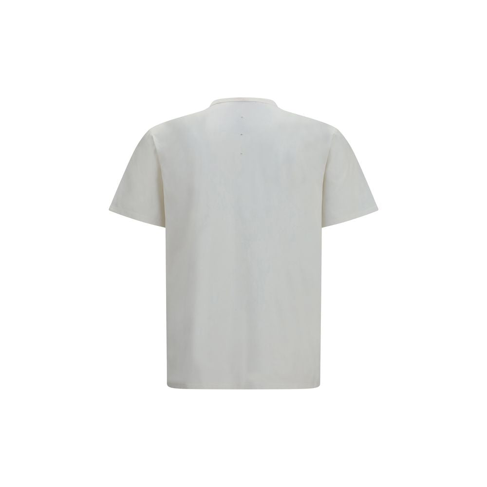 Premiata White Cotton T-Shirt for Men