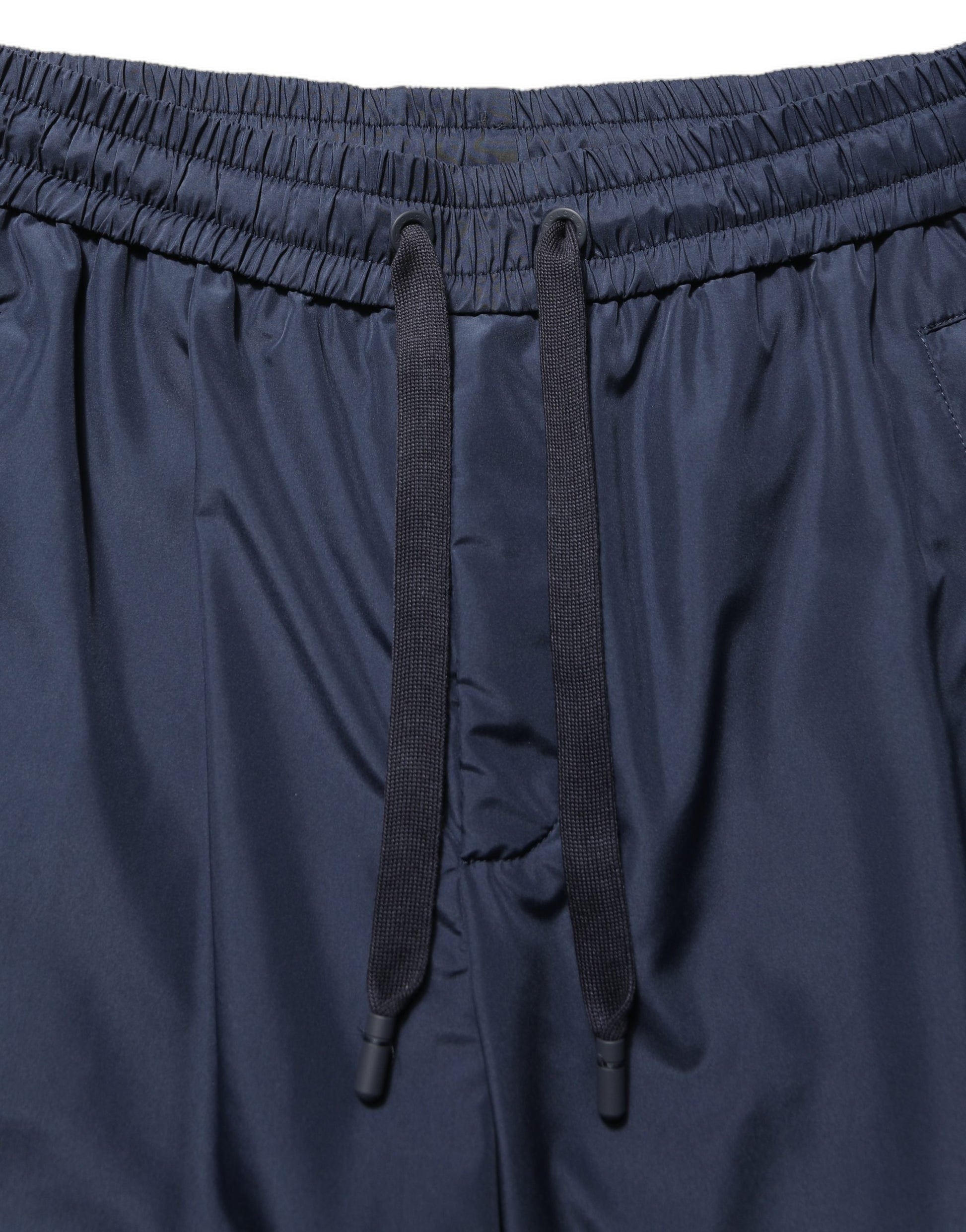 Dolce & Gabbana Dark Blue Polyester Jogger Sweatpants