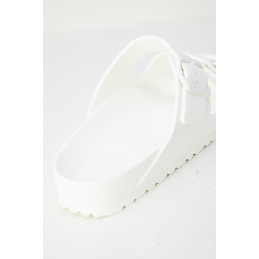 Birkenstock White Plastic Flat Sandals for Women